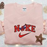 Spider-Man x Nike Embroidered Shirt & Marvel Hoodie: Superhero Inspired Sweatshirt