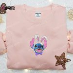 Easter Bunny Embroidered Shirt & Disney Characters Hoodie – Perfect Thanksgiving Gift Idea