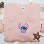 Easter Bunny Embroidered Shirt & Disney Characters Hoodie – Perfect Thanksgiving Gift Idea