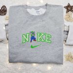 Stitch Luigi x Nike Cartoon Sweatshirt – Disney Characters Embroidered Hoodie: Best Birthday Gift Ideas