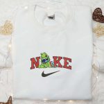 Disney Characters Embroidered Shirt: Oogie Boogie x Sally Nike Halloween Sweatshirt