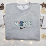 Stitch x Nike Cartoon Embroidered Sweatshirt – Best Nike Inspired Hoodie Perfect Birthday Gift!