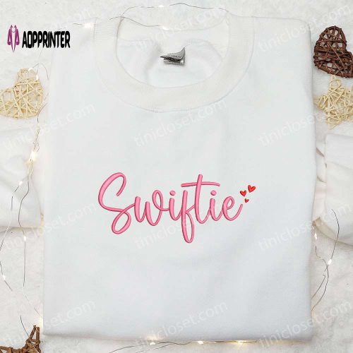 Swiftie Embroidered Shirt & Celebrity Hoodie: Perfect Gift for Fans