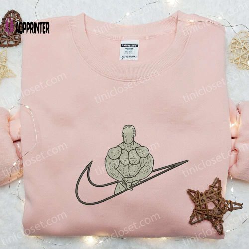 Swoosh x Jay Cutler Embroidered Sweatshirt – Celebrity Shirt Best Gift Ideas for All Occasions