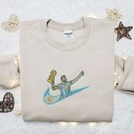 Swoosh x Messi World Cup Embroidered Sweatshirt: Celebrity Shirt Best Gift Ideas for All Occasions