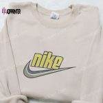 Swoosh x Nike Embroidered Shirt & Hoodie: Custom Nike Inspired T-shirt for Ultimate Style