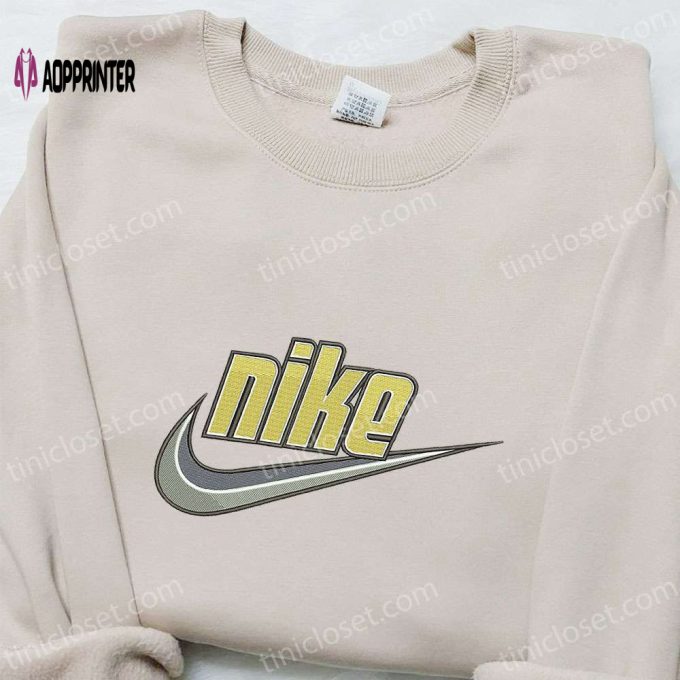 Swoosh x Nike Embroidered Shirt & Hoodie: Custom Nike Inspired T-shirt for Ultimate Style