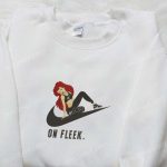 SZA Toon x Swoosh: Cartoon Embroidered Hoodie & Nike Inspired Shirt – Best Family Gift Ideas