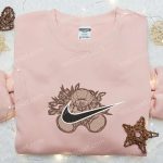 Nike Inspired Teddy Bear x Swoosh Embroidered Shirt – Custom Nike T-shirt