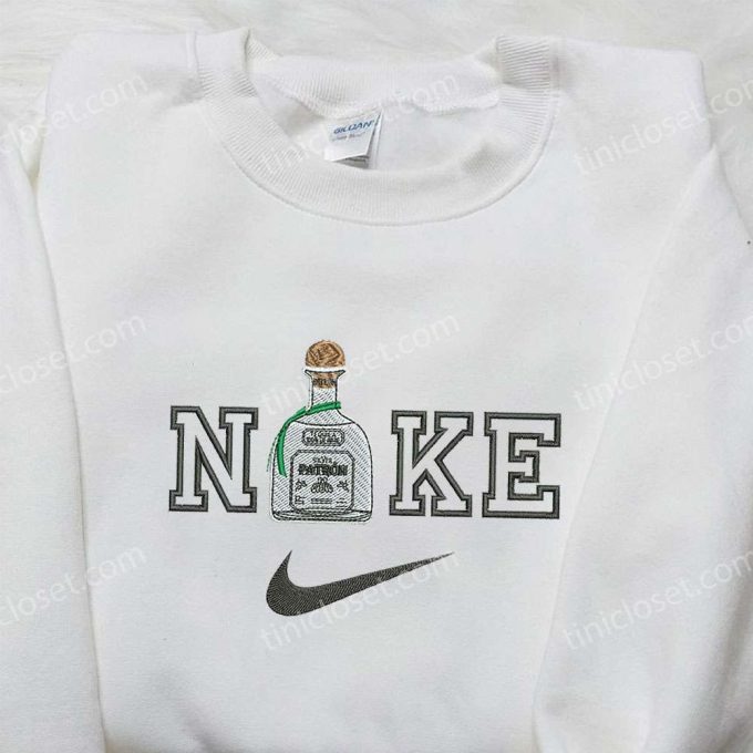 Tequila x Nike: Embroidered Sweatshirt & Shirt Collection – Your Favorite Drink Meets Nike Inspiration