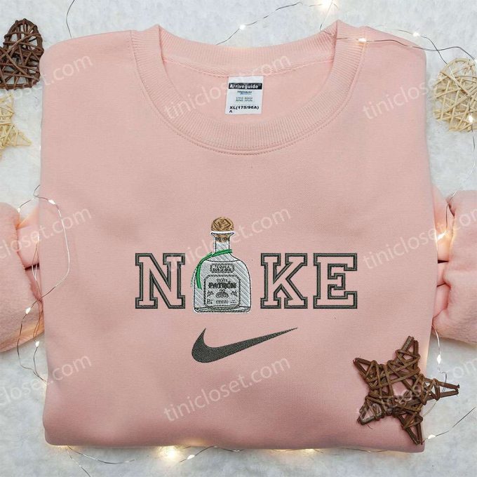 Tequila x Nike: Embroidered Sweatshirt & Shirt Collection – Your Favorite Drink Meets Nike Inspiration