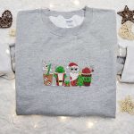 Nightmare Before Christmas Coffee Latte Shirt & Embroidered Hoodie: Perfect Family Gifts