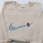 Thor’s Hammer x Nike Embroidered Shirt: Marvel Cinematic Universe Inspired