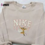 Tigger x Nike Embroidered Sweatshirt: Winnie The Pooh Disney Shirt Nike Inspired