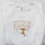 Tigger x Nike Embroidered Sweatshirt: Winnie The Pooh Disney Shirt Nike Inspired