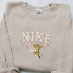 Tigger x Nike Embroidered Sweatshirt: Winnie The Pooh Disney Shirt Nike Inspired