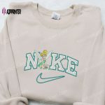 Tinkerbell x Nike Cartoon Embroidered Sweatshirt – Disney Characters Hoodie Perfect Birthday Gift