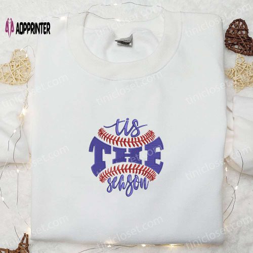 Vintage Softball Mama Embroidered Shirt & Hoodie: Perfect Mother’s Day Gift for Mom