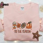 Fall Embroidered Shirt: Vintage Design for the Season – Best Halloween Gifts for Family