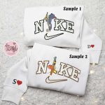 Tom And Jerry x Nike Embroidered Shirt Hoodie & Sweatshirt: Cartoon Couple Collection