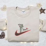 Tom Give Heart x Swoosh Sweatshirt Tom and Jerry Cartoon Shirt Best Gift Ideas