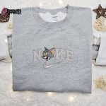 Tom Head x Nike Cartoon Embroidered Sweatshirt & Tom and Jerry Shirt – Best Family Gift Ideas