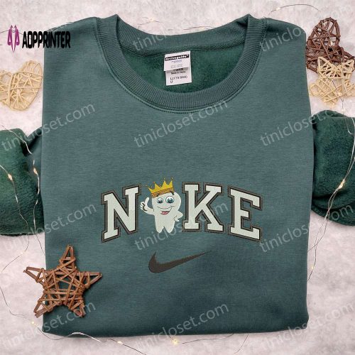 Tooth King x Nike Embroidered Shirt & Hoodie: Best Gift Ideas for Nike Inspired Fashion