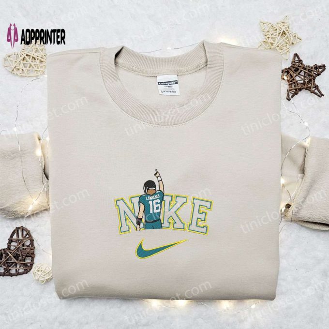 Trevor Lawrence x Nike Embroidered Shirt & NFL Sports Hoodie: The Best Fandom Gift Ideas