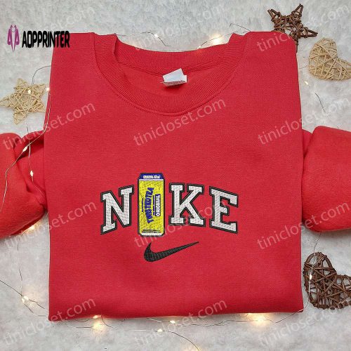 Twisted Tea x Nike Embroidered Shirt Food & Drink Hoodie Nike Inspired Sweatshirt