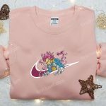 Dragon Ball Vegeta x Nike Hoodie & Embroidered Shirts Anime-Inspired Nike Swoosh Apparel