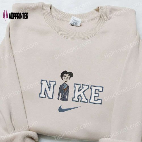 Stylish Victor x Nike Embroidered Shirt Corpse Bride Hoodie & Nike Inspired Sweatshirt