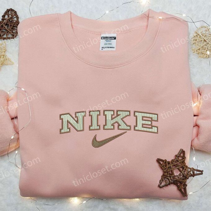 Vintage Nike Embroidered Sweatshirt: Best Nike Inspired Shirt Perfect Family Gift