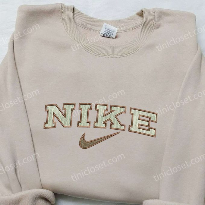 Vintage Nike Embroidered Sweatshirt: Best Nike Inspired Shirt Perfect Family Gift