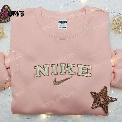 Vintage Nike Embroidered Sweatshirt: Best Nike Inspired Shirt Perfect Family Gift