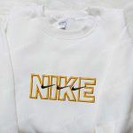 Vintage Retro Nike Swoosh Embroidered Shirt – Nike Inspired Gift for Family