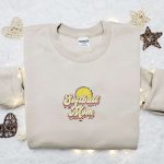 Vintage Softball Mom Embroidered Shirt & Hoodie: Perfect Mother’s Day Gift Idea