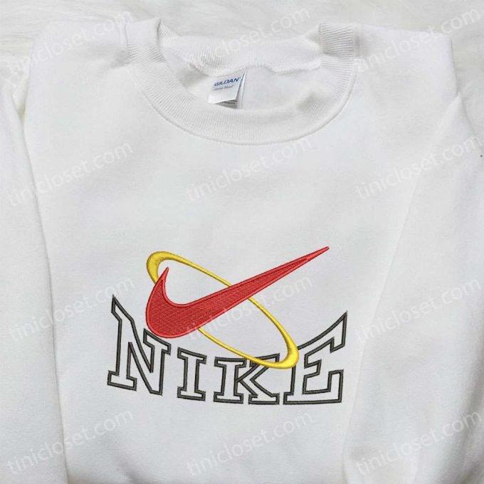 Vintage x Nike Embroidered Shirt Christmas Hoodie & Custom T-shirt: Unique Nike Embroidery