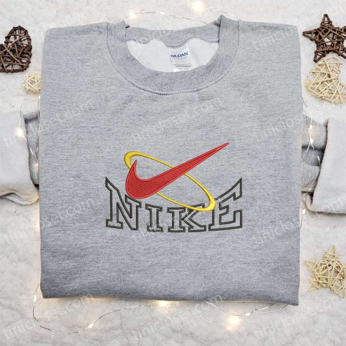 Vintage x Nike Embroidered Shirt Christmas Hoodie & Custom T-shirt: Unique Nike Embroidery