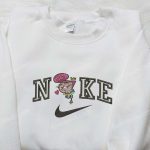 Wanda x Nike Embroidered Sweatshirt Fairly OddParents Cartoon & Nike Inspired Shirt