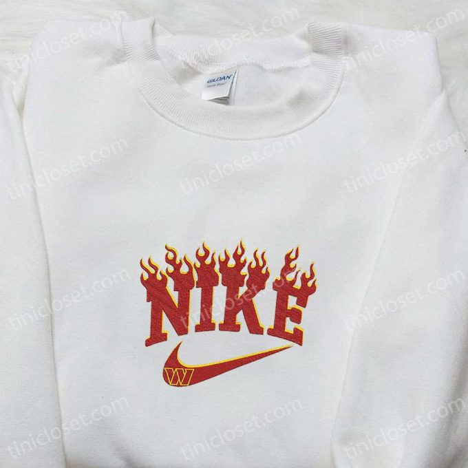 Washington Commanders x Nike Flame Shirt & NFL Sports Hoodie: Best Fandom Gift Ideas