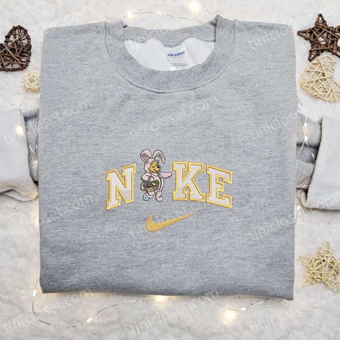 Winnie The Pooh Easter x Nike Embroidered Shirt & Thanksgiving Day Hoodie – Best Holiday Gift Ideas