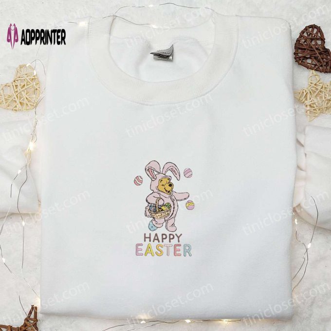 Winnie The Pooh Easter Shirt & Disney Characters Hoodie: Festive Thanksgiving Gift Ideas