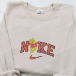 Winnie The Pooh Heart Sweater x Nike Embroidered Shirt: Valentine’s Day Hoodie – Best Holiday Gift Ideas