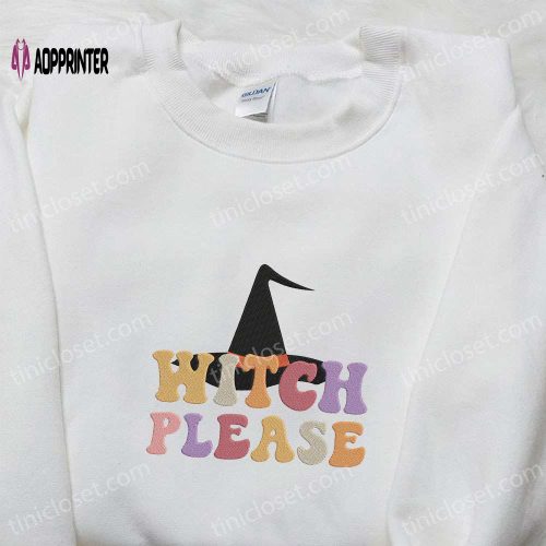 Winnie The Pooh Fall Coffee Embroidered Sweatshirt – Disney Characters Shirt Best Halloween Gift Ideas