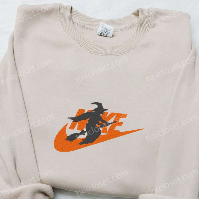 Witch x Nike Embroidered Shirt Hoodie & Sweatshirt: Spooktacular Halloween Collection