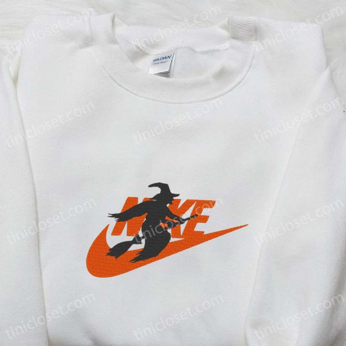 Witch x Nike Embroidered Shirt Hoodie & Sweatshirt: Spooktacular Halloween Collection