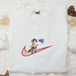 Yoh Asakura x Swoosh Embroidered Sweatshirt & Shaman King Shirt – Best Family Gift Ideas