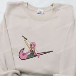 Yuno Gasai Future Diary Anime Shirt: Embroidered Design for Cosplay & Fans