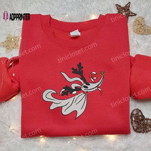 Custom Embroidered Woman Devil Mask Sweatshirt – Best Family Gift Ideas