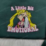 Embrace Your Inner Sailor Moon with Emotional Sailor Moon Shirt & Embroidered Sweatshirts – Anime Clothes for Girls